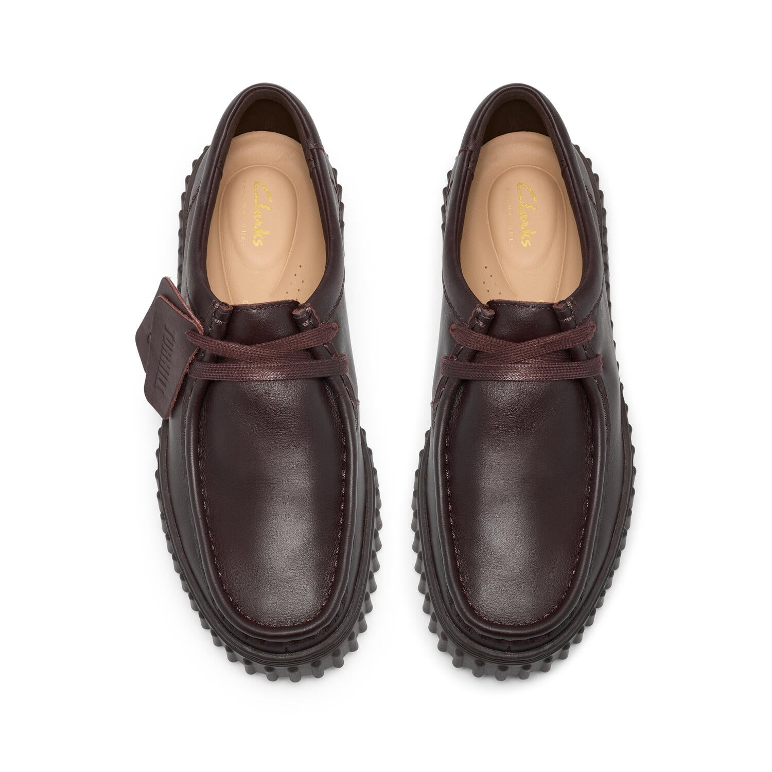 Torhill Bee D sko - Dark Brown Lea
